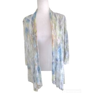 Brittany Black lace cover up One size fits S-XL Multi color